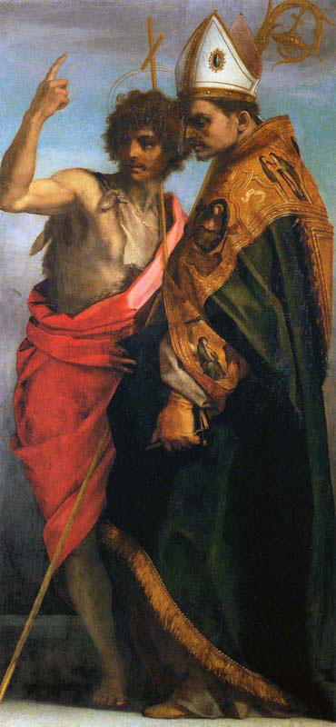 John the Baptist and Degli Uberti